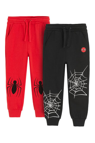2 joggings Spider-Man Avengers Marvel - Rouge et noir
