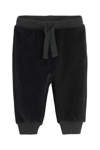 Jogging en velours - Noir