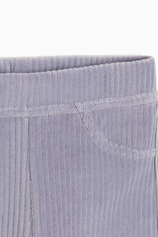 Pantalon en velours - Violet