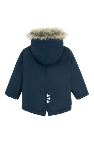 Parka à capuche - Bleu marine