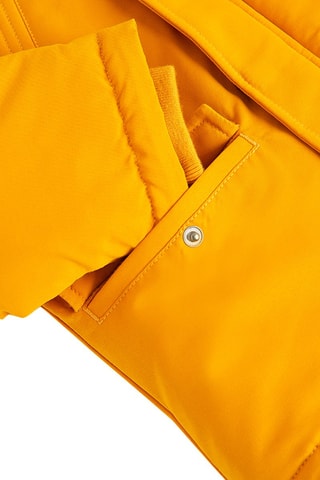 Parka à capuche - Jaune