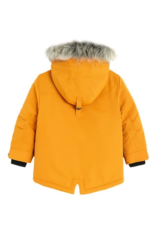 Parka à capuche - Jaune