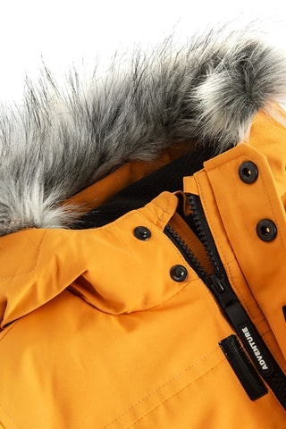 Parka à capuche - Jaune