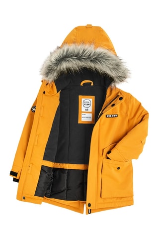 Parka à capuche - Jaune