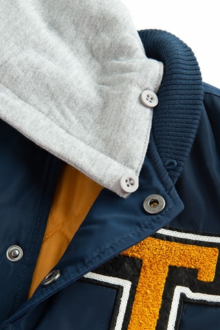 Veste à capuche - Bleu marine