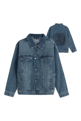 Veste en jean - Bleu