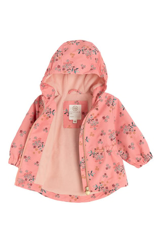 Veste à capuche - Rose poudré