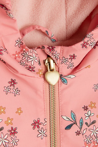 Veste à capuche - Rose poudré