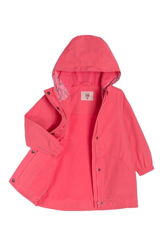 Parka à capuche Rose
