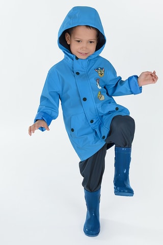 Parka à capuche Pat’Patrouille - Turquoise
