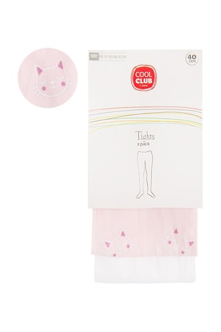 2 paires de collants - Rose