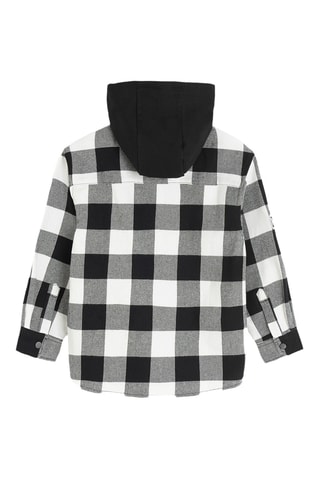 Chemise à capuche - Noir
