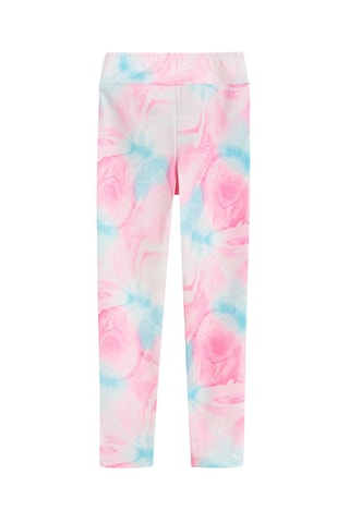 Legging Smiley - Rose poudré