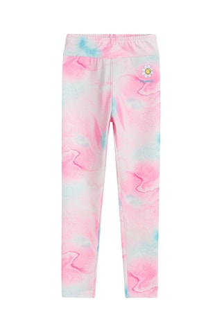 Legging Smiley - Rose poudré