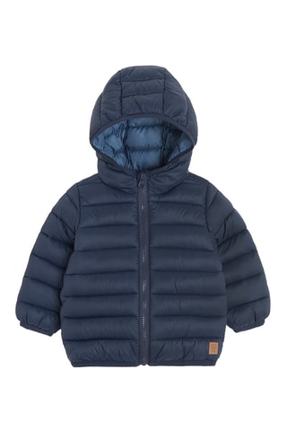 Doudoune à capuche - Bleu marine