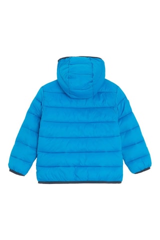 Doudoune à capuche - Bleu électrique