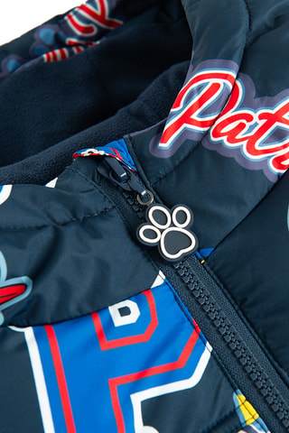 Doudoune à capuche Pat’ Patrouille - Bleu marine