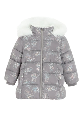 Doudoune à capuche Stella Pat’ Patrouille - Gris