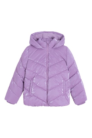 Doudoune à capuche - Violet