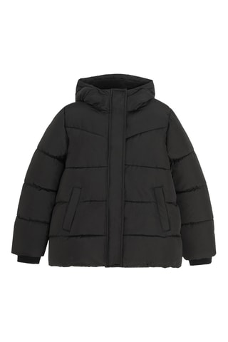 Doudoune à capuche - Noir