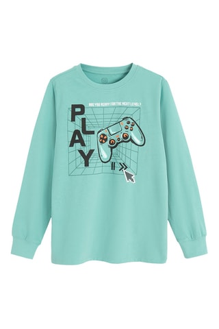 Pyjama - Grijs en Lichtblauw