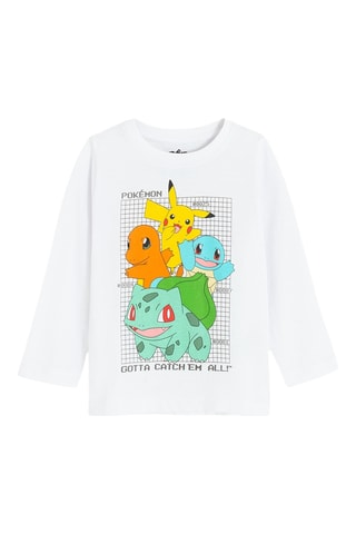 Pyjama Pokémon - Blanc et jaune