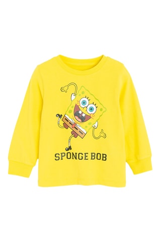 Pyjama Bob l’éponge - Jaune et blanc