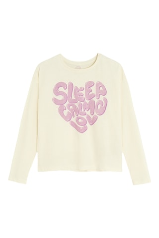 Pyjama - Ecru et rose