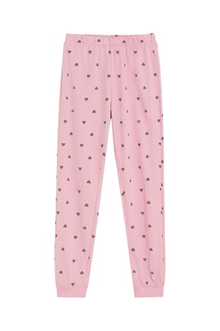 Pyjama - Ecru et rose