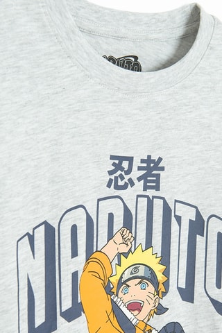 Pyjama Naruto - Gris chiné et bleu marine
