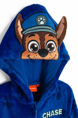 Dors-bien à capuche Chase Pat’ Patrouille - Bleu marine