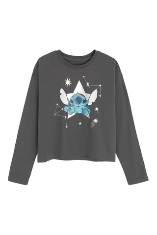 T-shirt Stitch Lilo et Stitch Disney - Gris