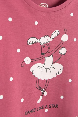 T-shirt - Rose foncé