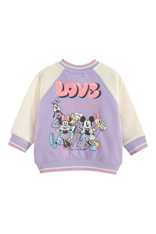 Sweat Mickey et ses amis Disney - Mauve