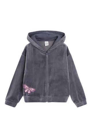 Sweat à capuche - Violet