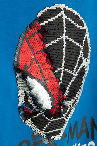 Sweat Spider-Man Avengers Marvel - Bleu clair