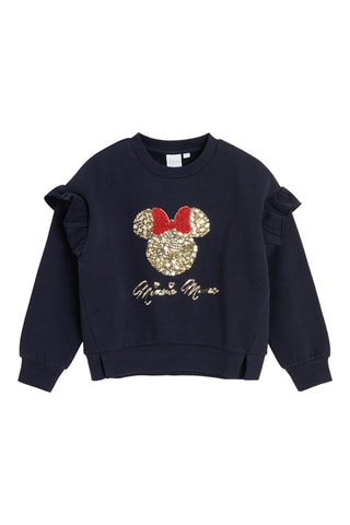 Sweat Minnie Disney - Bleu marine