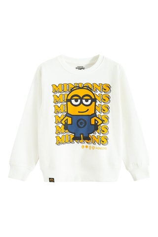 Sweat Les Minions - Ecru