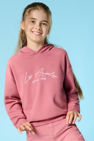 Sweat à capuche - Rose