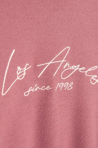 Sweat à capuche - Rose