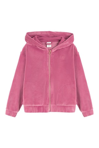 Sweat à capuche - Rose foncé