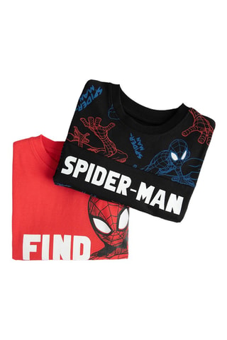 2 sweats Spider-Man Avengers Marvel - Noir et rouge