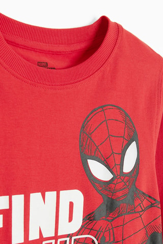 2 sweats Spider-Man Avengers Marvel - Noir et rouge