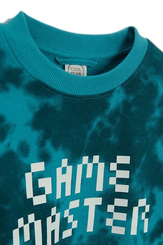 Sweat tie and dye - Turquoise
