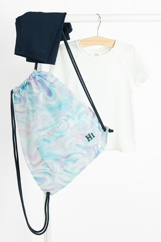 Ensemble 3 pièces - Blanc et bleu marine