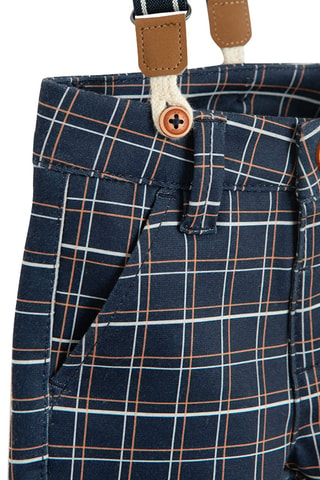 Bretelles et pantalon - Bleu marine