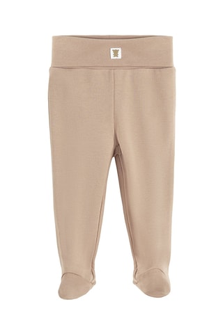 2 pantalons de pyjama - Beige et blanc