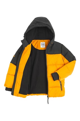Doudoune à capuche - Jaune