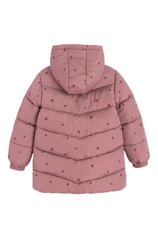 Doudoune à capuche - Vieux rose