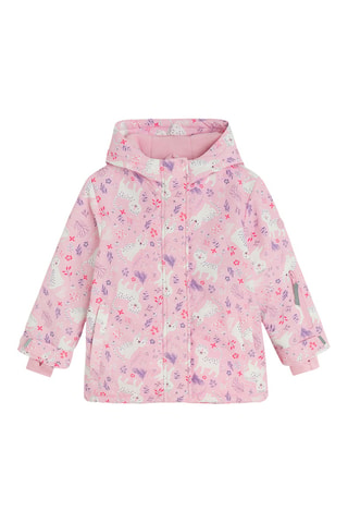 Veste de ski à capuche - Rose